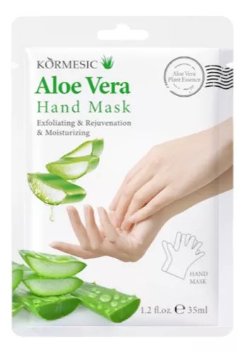 Rankų kaukė su aloe vera ekstraktu