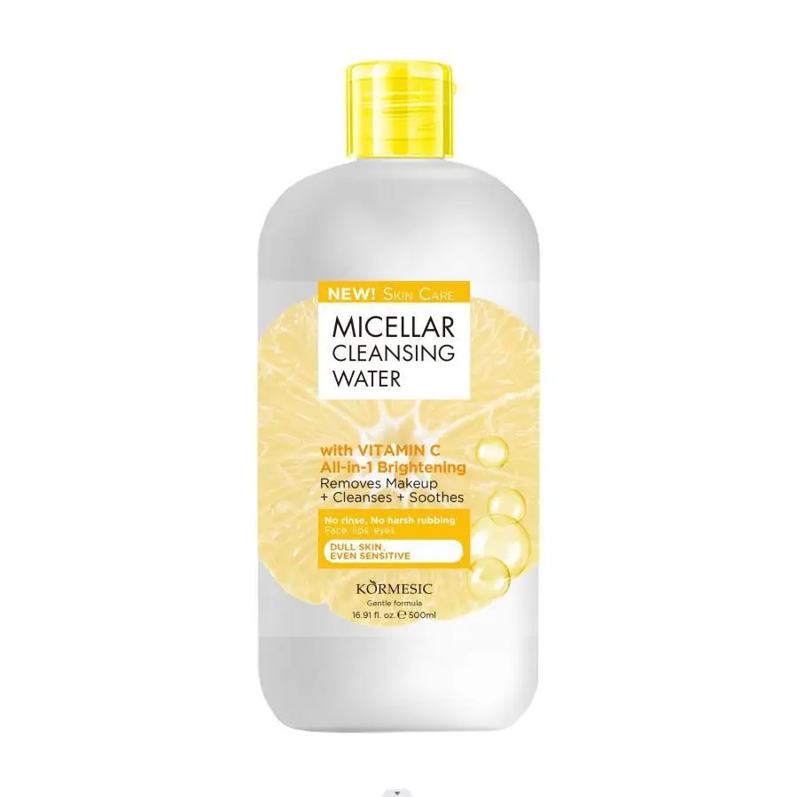 Micelinis vanduo su vitaminu C