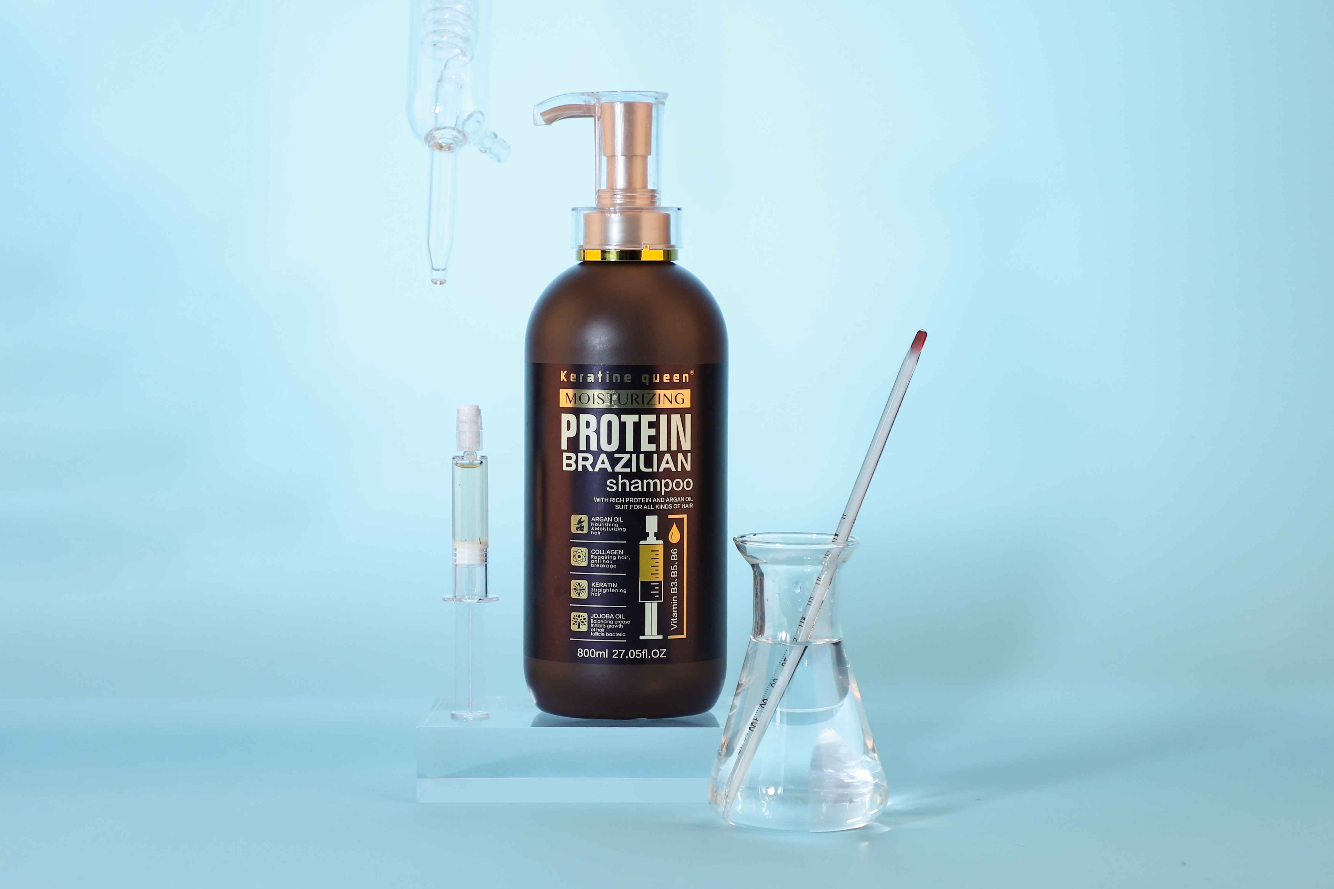 Prabangus atstatomasis plaukų šampūnas, 800ml