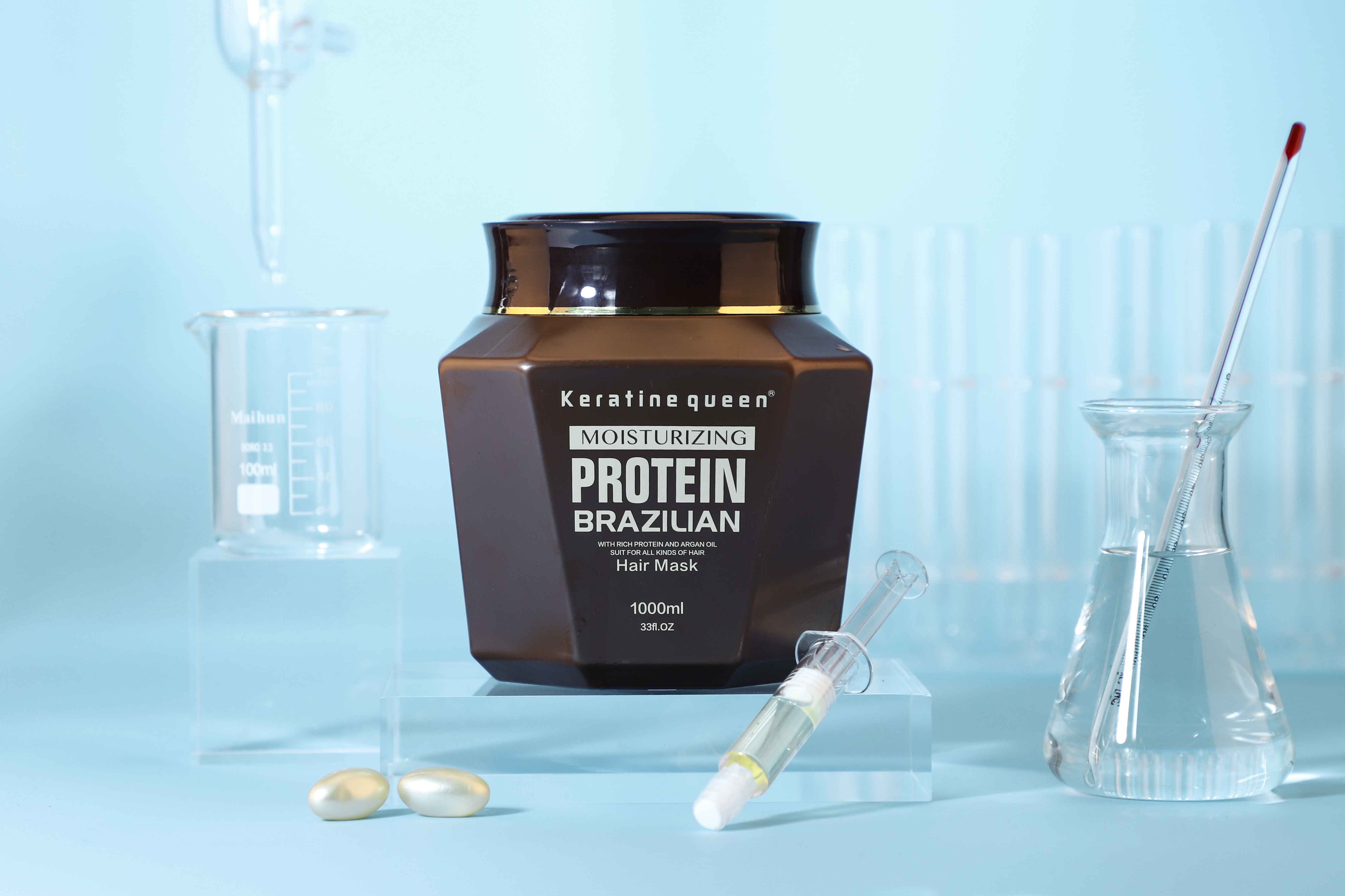 Prabangi atstatomoji plaukų kaukė, 1000ml