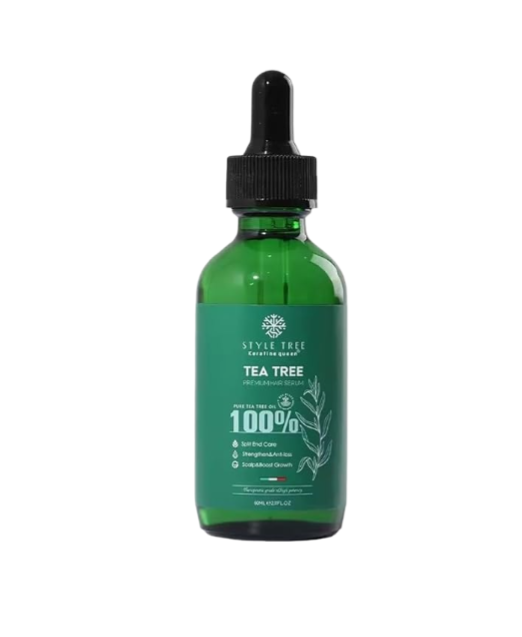 Plaukų serumas su arbatmedžio aliejumi, 60ml