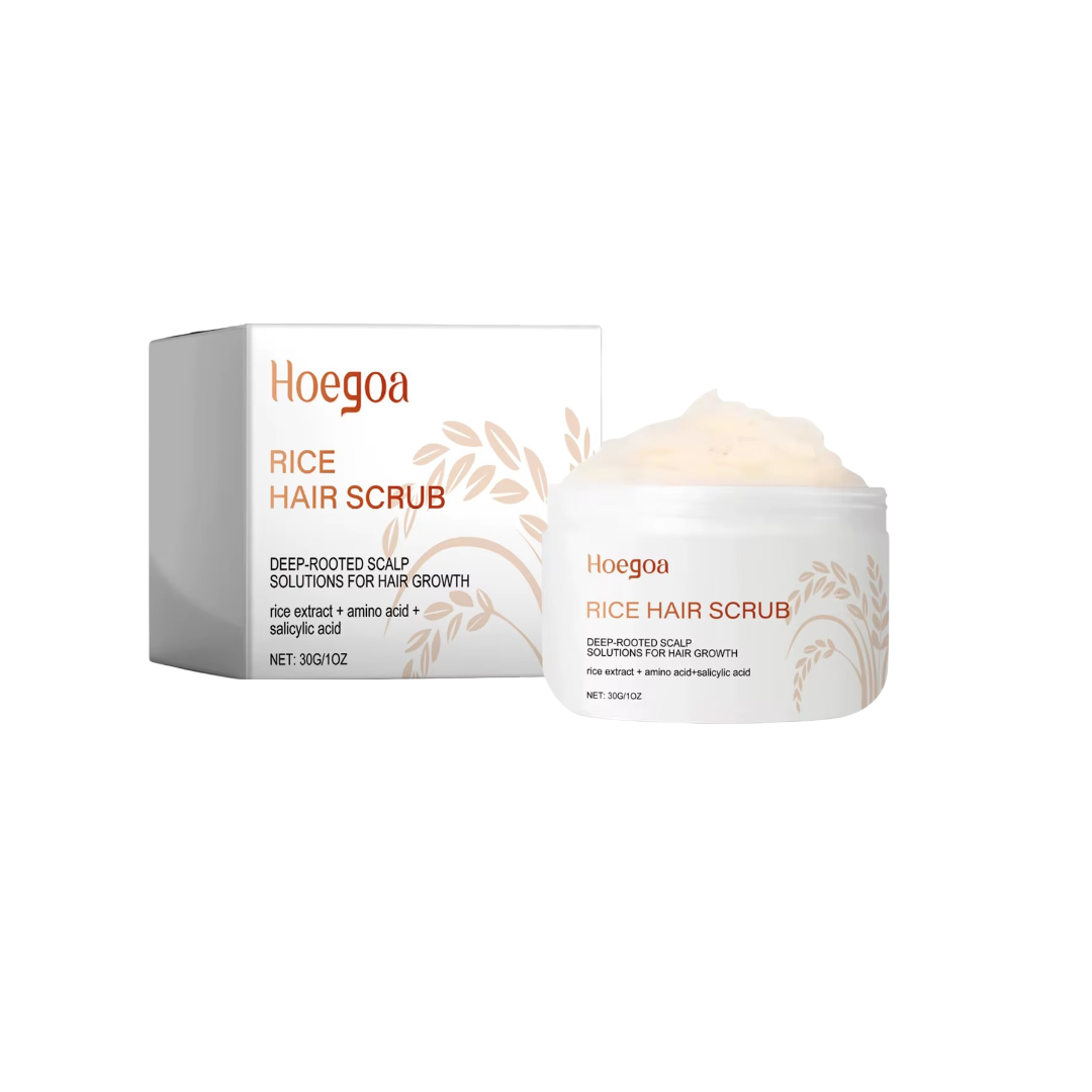Hoegoa ryžių galvos odos šveitiklis, 30g.