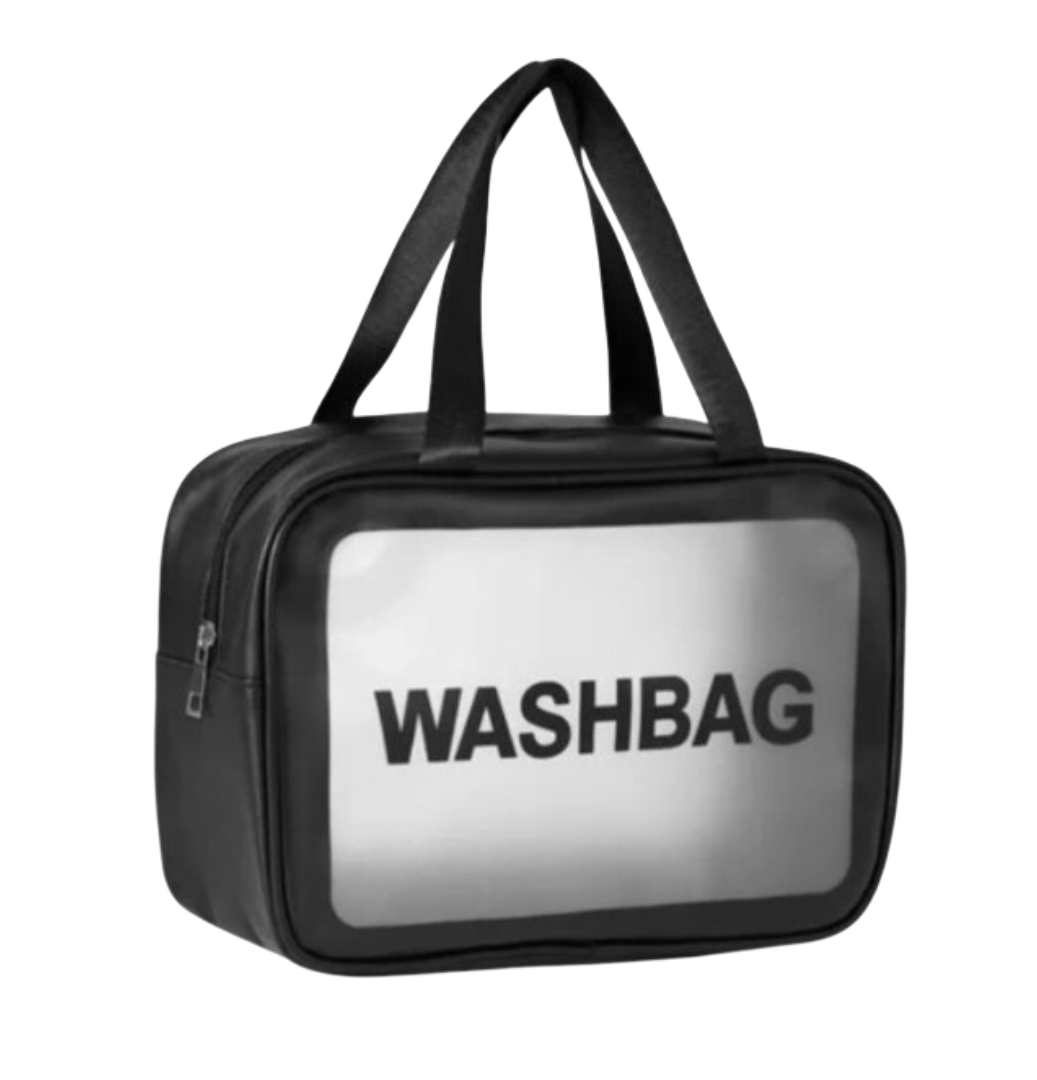 Juoda kosmetinė 30x22x12cm