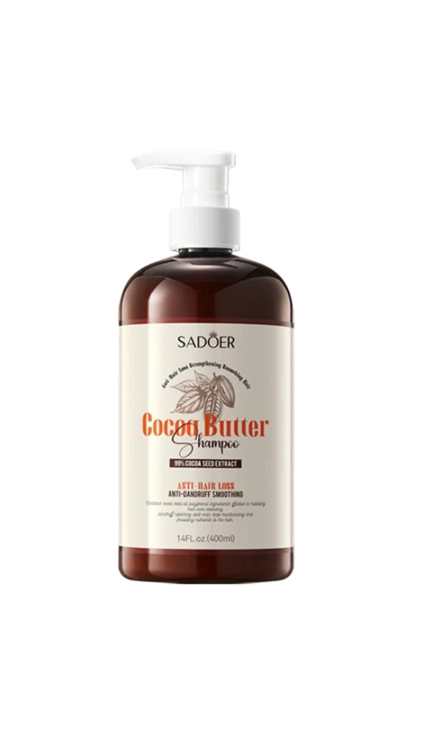 Plaukų šampūnas su kakavos sviestu, 400ml
