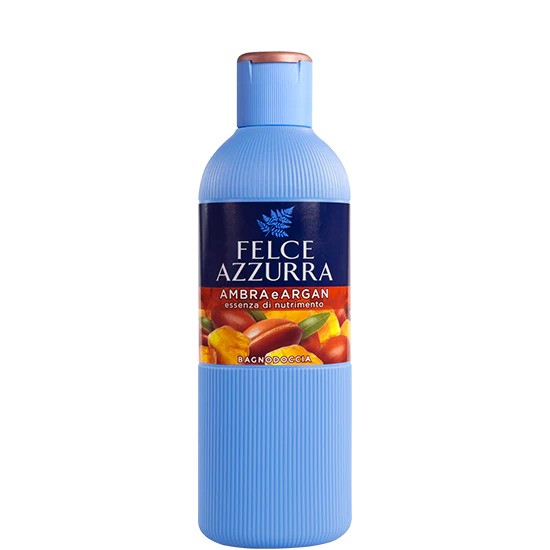 2 vnt FELCE AZZURRA Amber e Argan Dušo Gelis, 650 ml