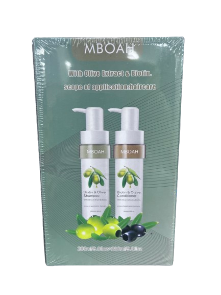 Šampūno ir kondicionieriaus rinkinys su alyvuogių ekstraktu