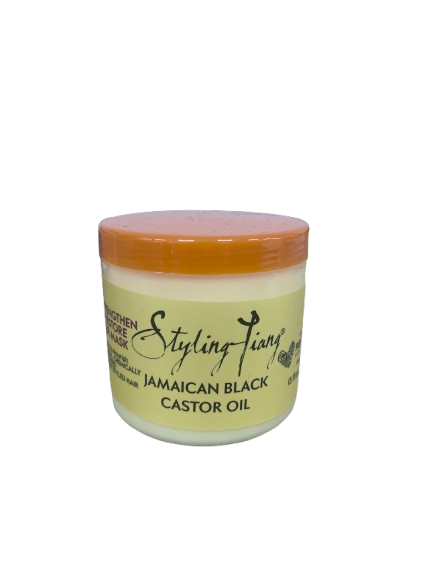 Plaukų kaukė su ricinos aliejumis, 453ml