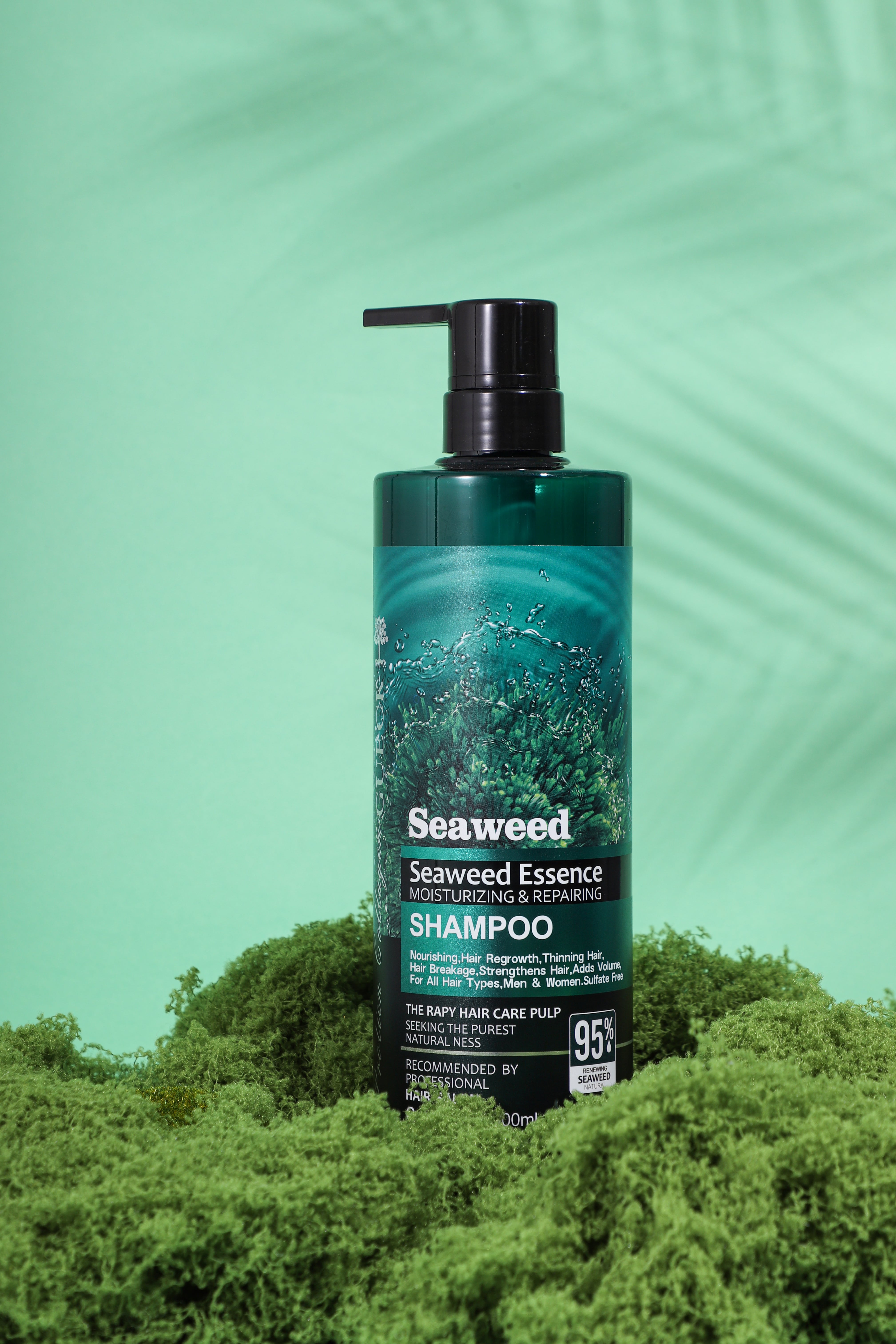 Plaukų šampūnas su jūros dumblių ekstraktu, 900ml