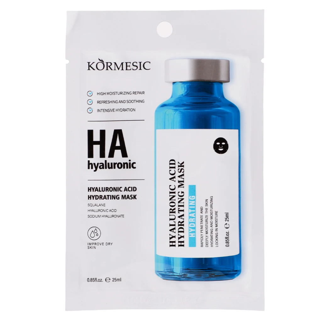 Veido kaukės su haliuronu, 10vnt