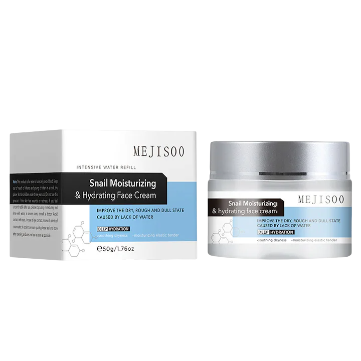 Drėkinantis veido kremas su sraigių ekstraktu, 50g