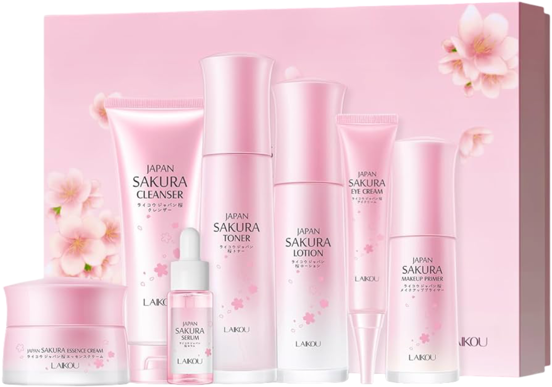 "JAPAN SAKURA" veido odos priežiūros rinkinys