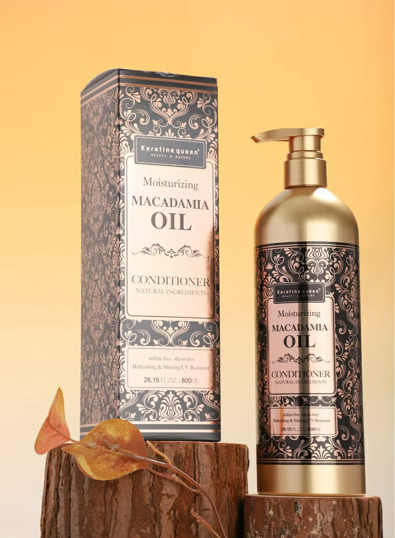 Palaukų kondicionierius su makadamijos aliejumi, 800ml