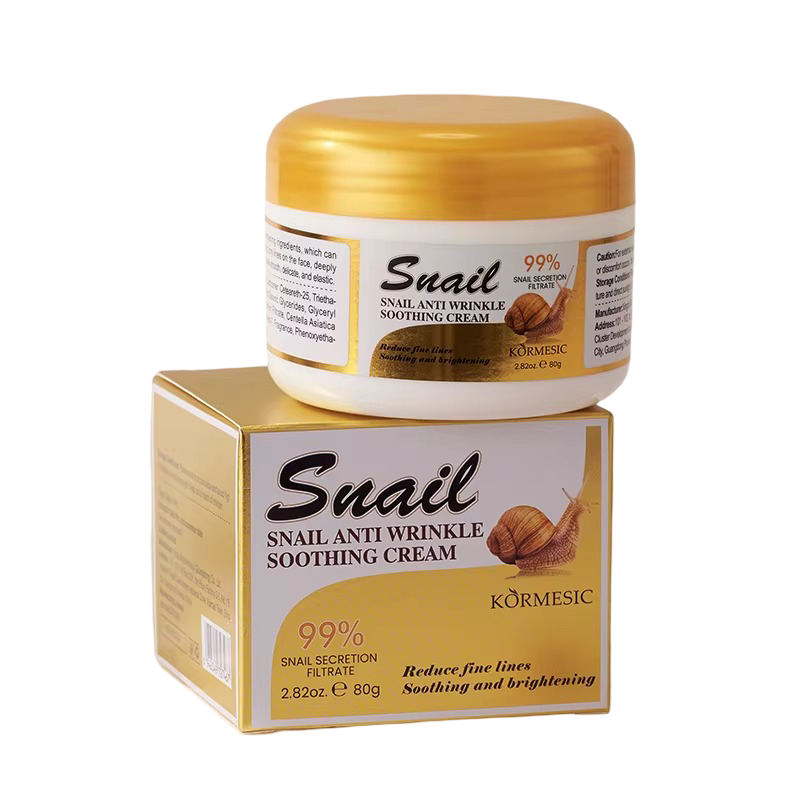 Veido kremas su sraigių ekstraktu, 80g.