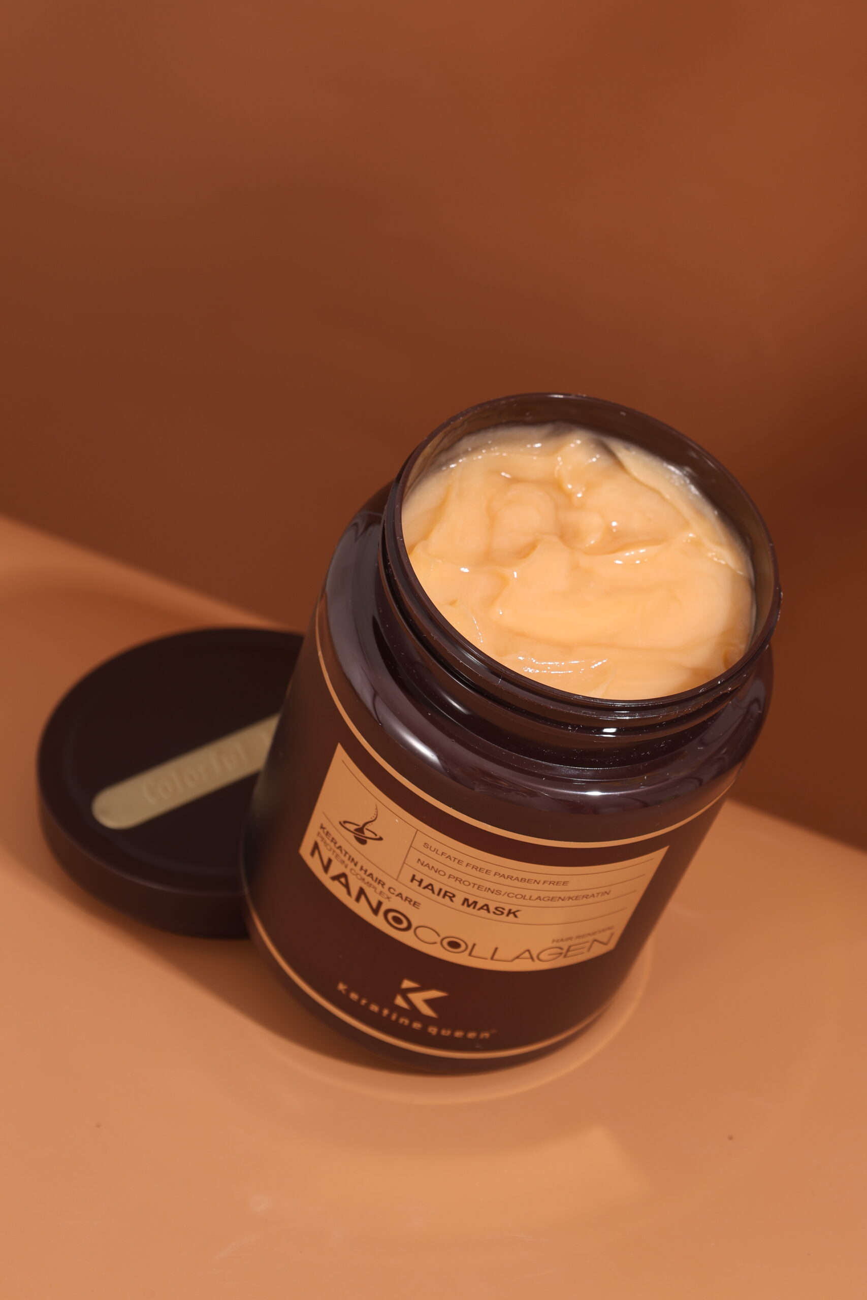 Stiprinamoji plaukų kaukė su nano kolagenu, 1000ml.