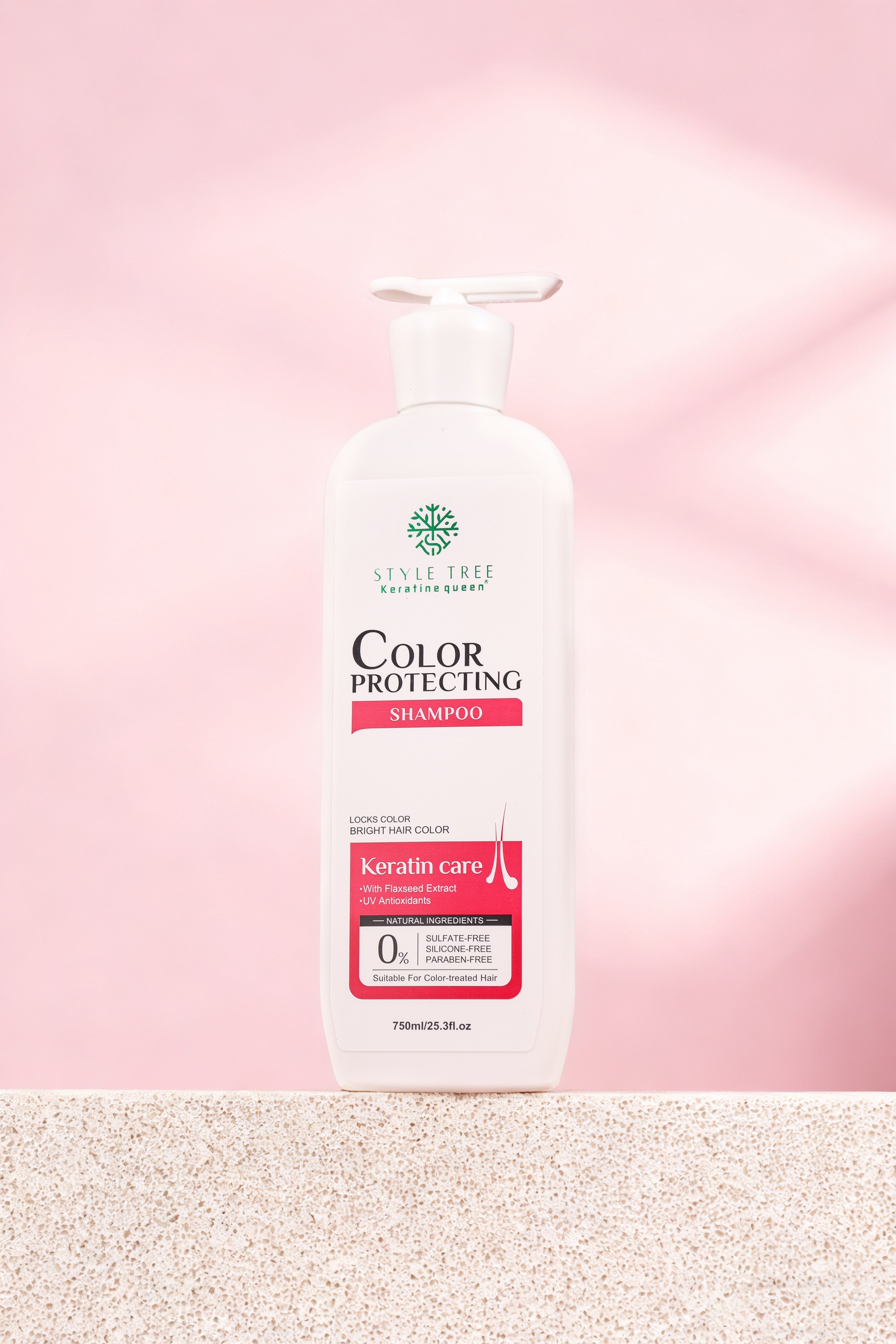 Plaukų šampūnas dažytiems plaukams, 750ml