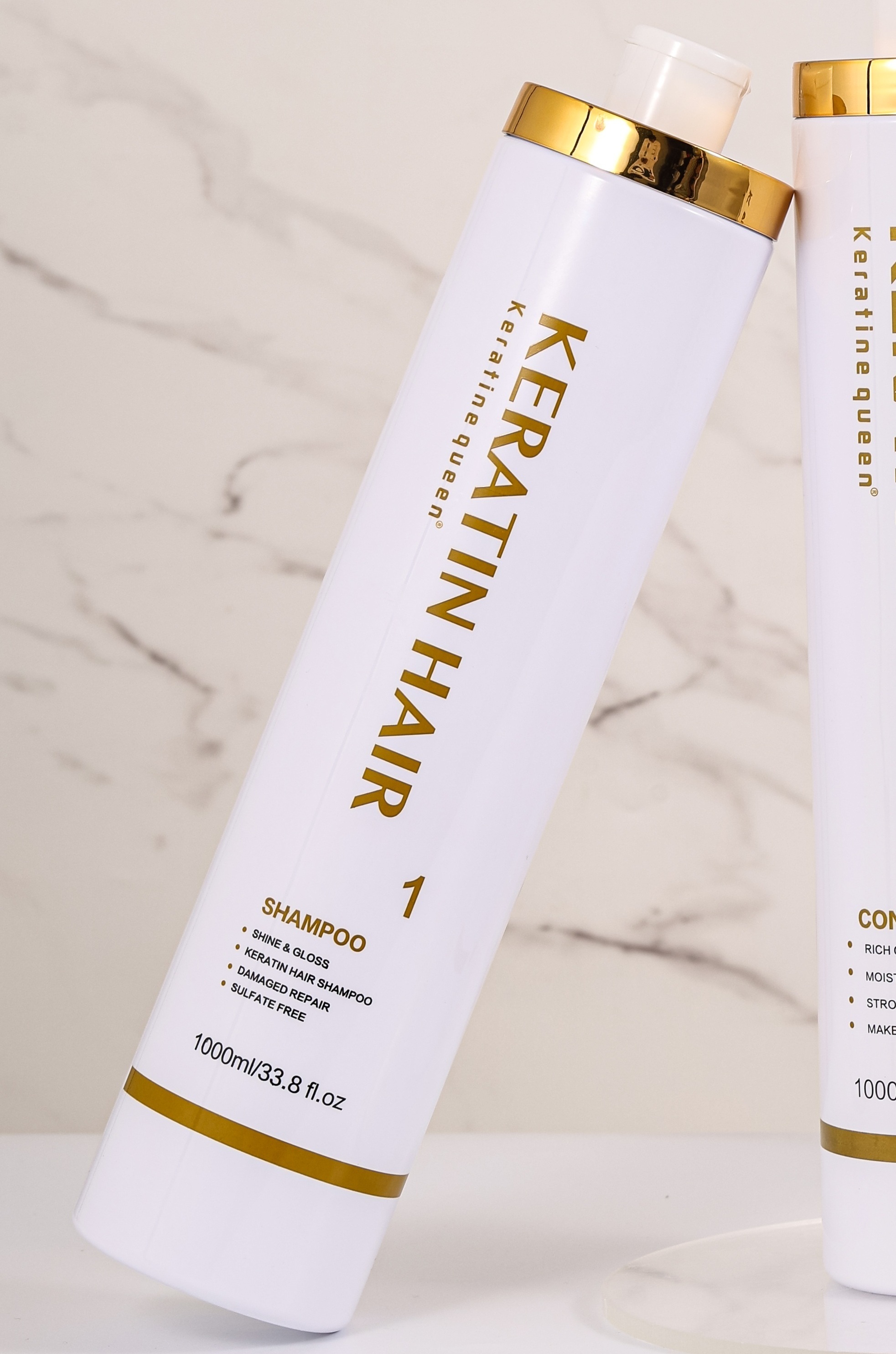 Šampūnas pažeistiems plaukams su keratinu, 1000ml