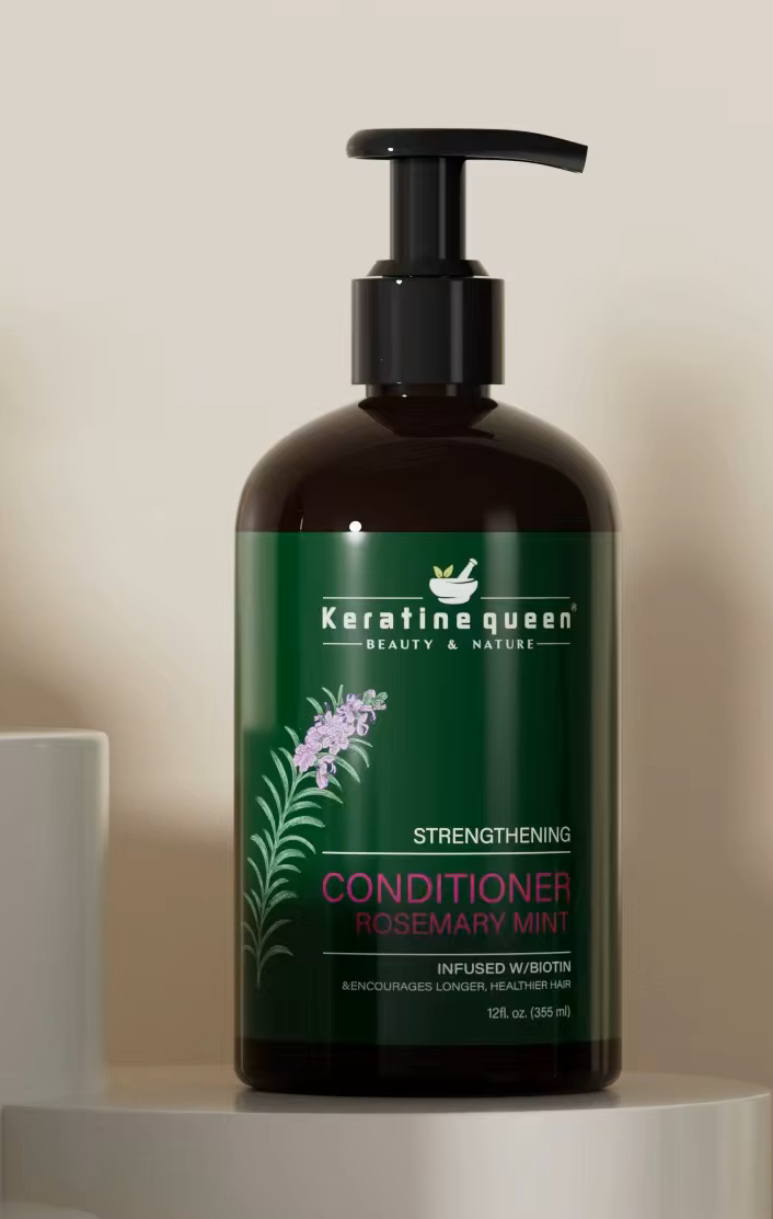 Rozmarinų mėtų stiprinantis kondicionierius, 355ml