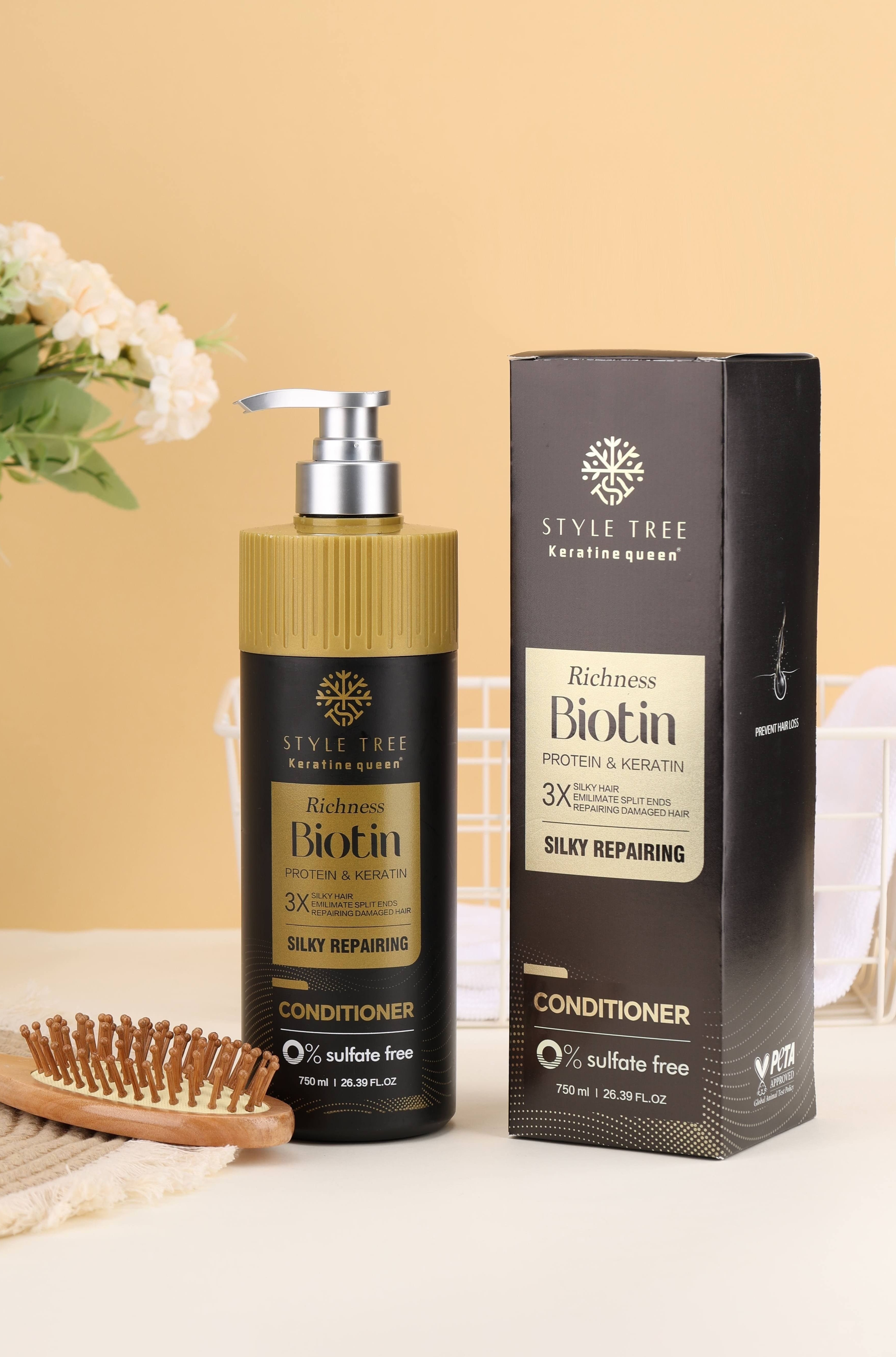 Atstatomasis kondicionierius su biotinu, 750ml