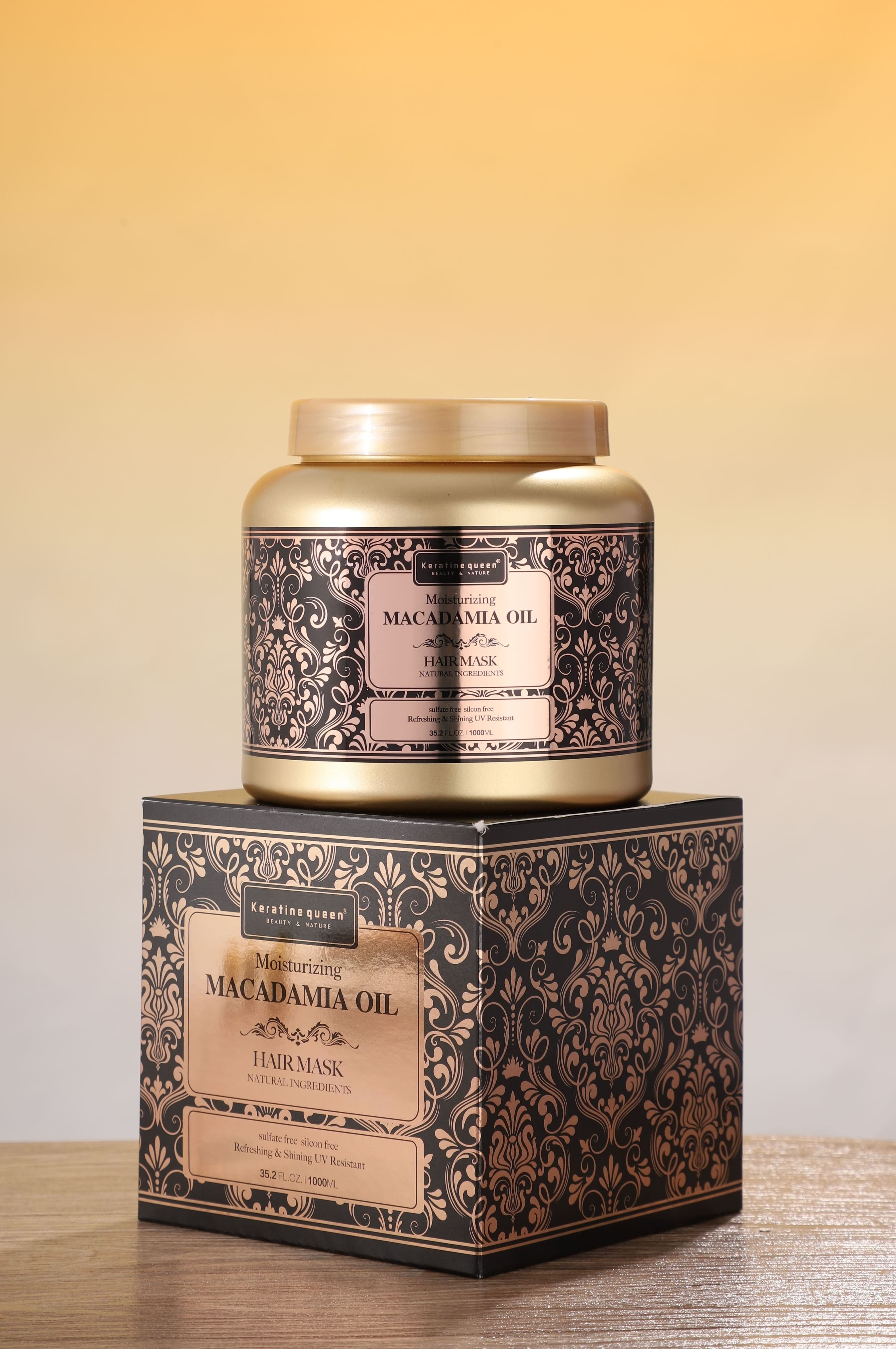 Plaukų kaukė su makadamijos aliejumi, 1000ml