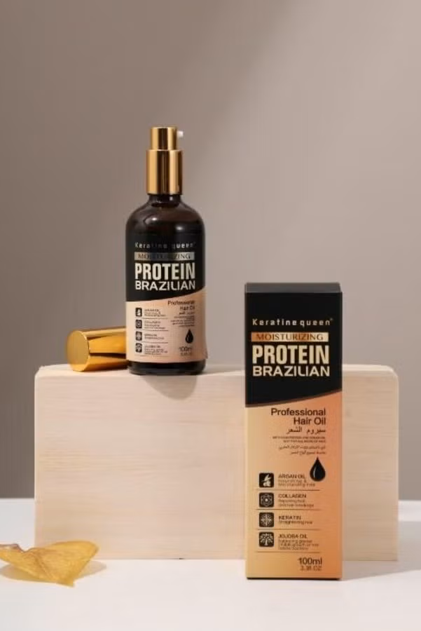 Prabangus atstatomasis braziliškas plaukų aliejus, 100ml