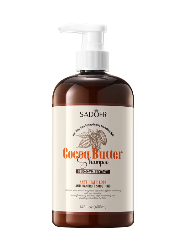 Plaukų šampūnas su kakavos sviestu, 400ml