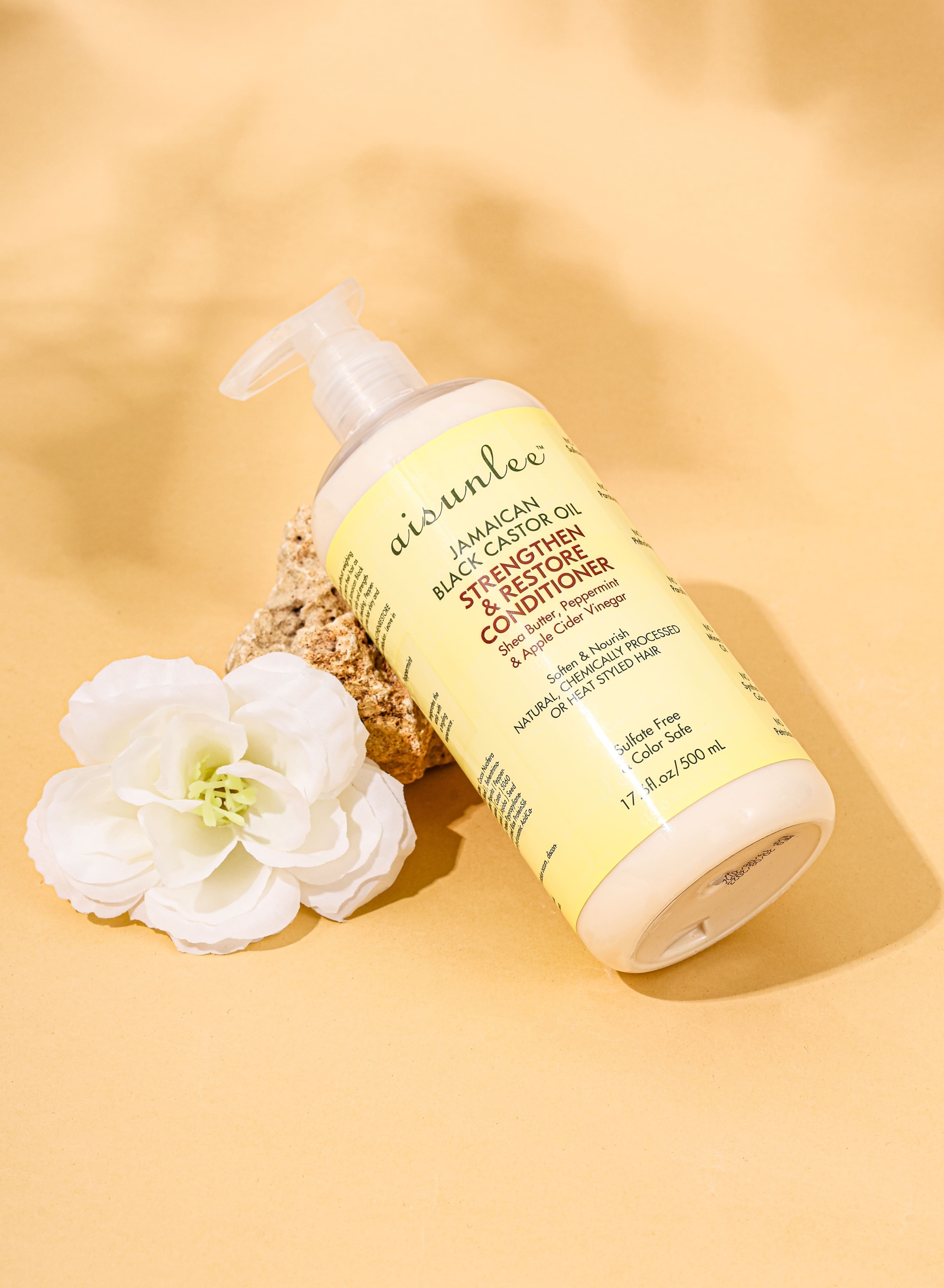 Kondicionierius su ricinos aliejumi, 500ml.