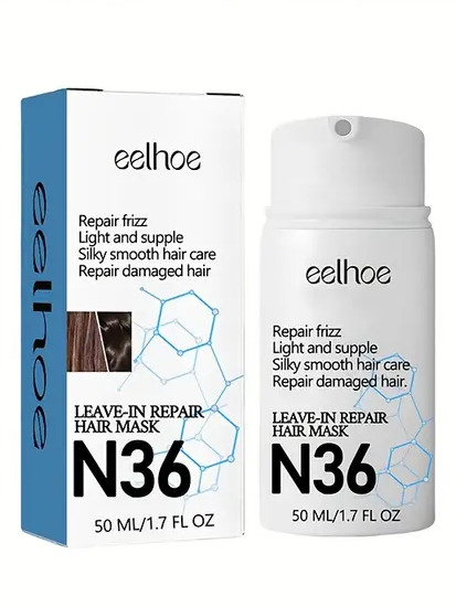 Nenuplaunama atkuriamoji plaukų kaukė, 50ml