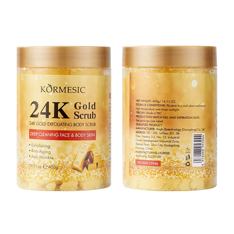 Kūno šveitiklis su 24 karatų auksu, 400g