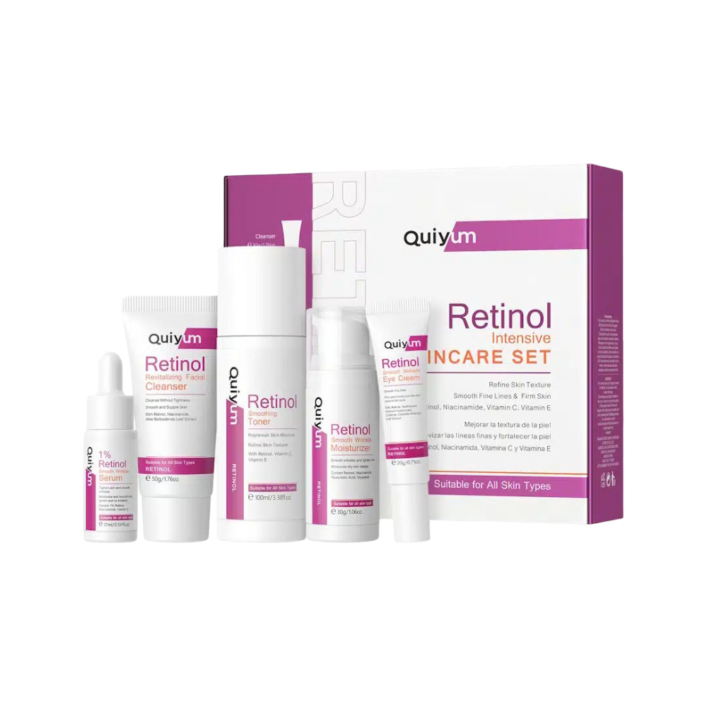 Veido priežiūros rinkinys su retinoliu