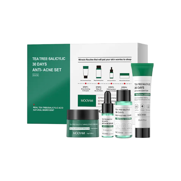 Anti-acne veido priežiūros rinkinys