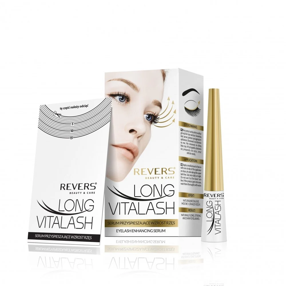 Revers cosmetics blakstienų augimą skatinantis serumas, 5ml